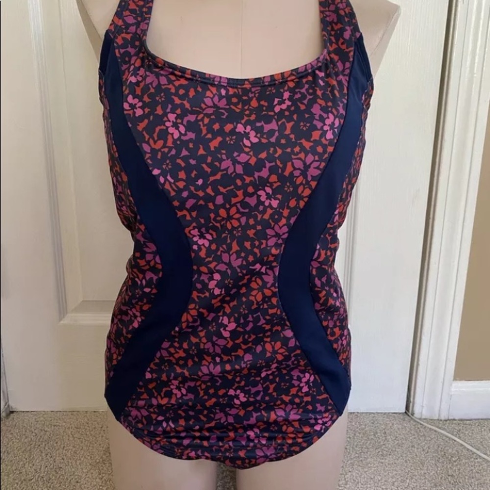 LANDS END 1 pc swimsuit sz 12 L